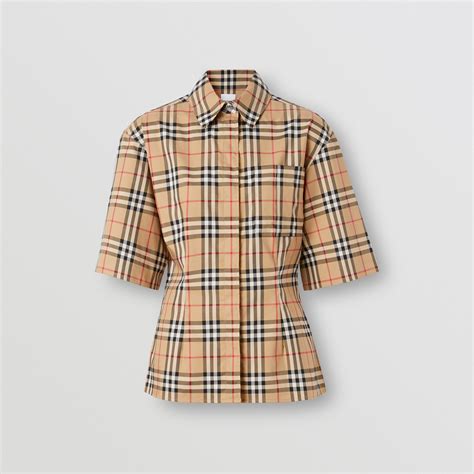 Burberry short sleeve shirt vintage